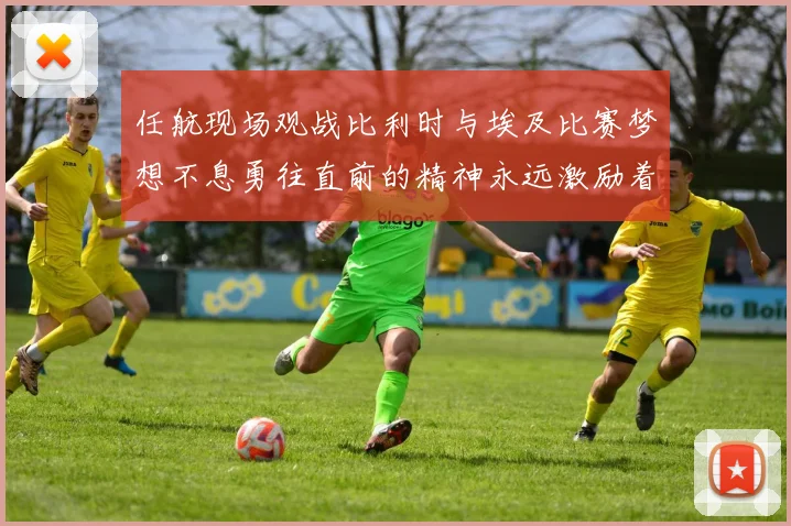 任航现场观战比利时与埃及比赛梦想不息勇往直前的精神永远激励着我们
